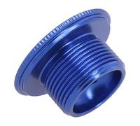 Tornillos de fijación de manivela de bicicleta de carretera M19 M20 Tornillo mecanizado CNC de aleación de aluminio para anillo de cadena hueco PROWHEEL y bielas integradas (azul)