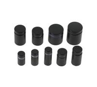 Tornillos de fijación de vallas publicitarias de acero inoxidable | Tamaño 12x20 a 25x30 mm, 10/20 piezas: Fijar tableros acrílicos de vidrio(10pcs,19x25mm)