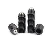 Tornillos de fijación hexagonales con émbolo de bola de resorte, acero de aleación de nivel 12,9 3/16 1/4-1/2, for industria, automoción, maquinaria, equipos de precisión(5/16-24x1" (3Pcs))