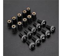 Tornillos de fijación Kit De Tornillos para Parabrisas De Motocicleta para Ducati 748 916 996 998, Carenado, Carrocería, Tornillos, Pernos Y Tuercas. Kit Tuercas carenado Motocicleta(Negro)