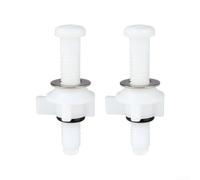 Tornillos de fijación para asiento de inodoro de baño con plástico acetal y acero inoxidable 304 con goma antideslizante para un montaje seguro