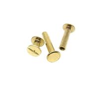 Tornillos De Fijación Remaches, Postes De Tornillo Multicolor 5x mm Paquete De 10/20/30 Piezas(Golden,20pcs 5x18mm)