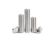 Tornillos de fijación, Tornillo prisionero del zócalo del hex. de paso fino,(M5x20mm-50pcs)