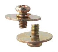 Tornillos de lengüeta de tambor de metal para caja de tambor de repuesto adecuados para kit de tambor estándar, diseño de gancho de garra