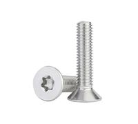 Tornillos de máquina Torx avellanados de acero ino 1 tornillo Torx de cabeza avellanada acero inoxidable 304 M10 M12(55mm,M12-1pcs)