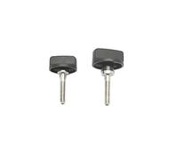 Tornillos de mariposa para trípode, piezas de repuesto Compatible con GoPro 3-way grip arm trípode, plástico + metal, 2 unidades