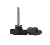 Tornillos de mariposa tipo T de plástico, 1-3 piezas, M4, M5, M6, M8, nailon, acero inoxidable, cabeza en forma de Z, manija, perilla, perno de baquelita(45mm)