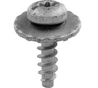 Tornillos de materiales blandos para carenado bajo motor, 6 mm x 19,5 mm, paquete de 10