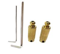 Tornillos de montaje de puente de trémolo de instalación rápida, estabilizador de puente de guitarra profesional para postes de guitarra eléctrica para guitarras eléctricas