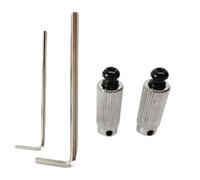 Tornillos de montaje de puente de trémolo de instalación rápida, estabilizador de puente de guitarra profesional, para guitarra eléctrica, doble bloqueo, hardware de trémolo