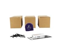 Tornillos de montaje rápido 3,9 x 35 PH2 - Tornillos para paneles de yeso con rosca fina para subestructuras metálicas, 3000 unidades, incluye 1 soporte para brocas Wera Drywall