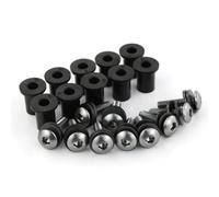 Tornillos de Motocicleta Compatible Con Aprilia Para RSV4 Para RSV1000R 2010-2019 Kit Bulloni E Viti Para Parabrezza E Carenatura Della Motocicletta, Set Di Clip Para Dadi(Titanium)