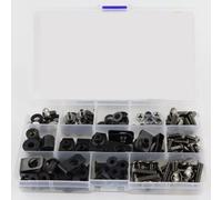 Tornillos de Motocicleta Compatible Con Ducati Para 748 916 996 998 Accesorios De Motocicleta Kit Completo De Tornillos De Carenado Arandela Sujetador Clips Tuercas Tornillos(Titanium)