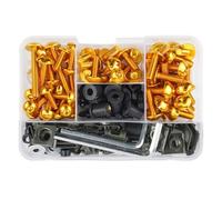 Tornillos de Motocicleta Compatible Con Ducati Para 916 Biposto Para 916 Monoposto Para 916 Para Senna Kit De Tornillos Carenado Para Tornillos Carrocería Motocicleta Juego Tornillos Motocicleta(Yello