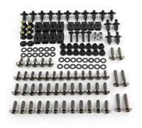 Tornillos de Motocicleta Compatible Con FZ6R 2010 2011 2012 2013 2014 2015 2016 Kit De Pernos, Tornillos, Arandelas, Clips Y Pernos De Carenado Para Motocicleta(Gray)