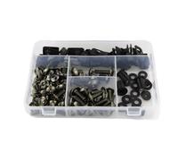 Tornillos de Motocicleta Compatible Con K1300G 2008 2009 2010 2011 2012 2013 2014 2015 2016 Kit De Pernos De Carenado De Motocicleta Tornillos Carrocería Juego Pernos Tornillos Parabrisas(Gray)