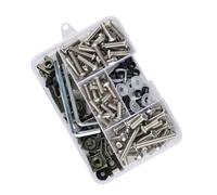 Tornillos de Motocicleta Compatible Con Para Concours 14 ZG1400A ABS 2016 Para Concours 14 ZG1400C ABS 2012 2013 2014 Para Concours 14 ZG1400B 2009 Kit Pernos Carenado Motocicleta(A 155pcs)