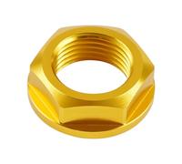 Tornillos de Motocicleta Compatible Con Para KX125 Para KX250 Para KX250F Para KX250 Tuercas De Motocicleta Tuerca De Bloqueo Del Eje Delantero Izquierdo Derecho(Yellow)