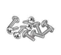 Tornillos de Motocicleta Compatible Con Para Ninja 1000 ZX1000G Para Ninja 1000R ZX1000A Para Ninja 250 EX250E 10x Pernos De Tuercas Parabrisas Carenado Carrocería Motocicleta(Silver)