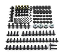 Tornillos de Motocicleta Compatible Con Suzuki Para GSX-R250 2018-2019 Para GSX-R300 2018-2019 Kit De Tornillos De Carenado Juego De Accesorios De Motocicleta(Black)