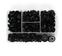 Tornillos de Motocicleta Compatible Con Suzuki Para GW250F Para SFV650 Gladius Para SV650 Juego De Tornillos Y Tuercas Para Motocicleta Kit De Pernos De Carenado Para Motocicleta(Black)