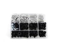 Tornillos de Motocicleta Compatible Con YZF Para R6 2006 2007 Kits De Pernos De Carenado De Motocicleta Tornillos De Perno De Parabrisas De Carenado(Silver)