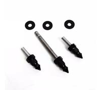 Tornillos de parabrisas con pinchos para Touring 2014-2023, pernos cromados negros, sujetadores de cabeza personalizados, kit de montaje de carenado de motocicleta, juego de 4 piezas (negro)