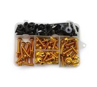 Tornillos De Parabrisas Perno Carenado Personalizado Para Motocicleta, Para GSXR600 GSXR750 GSXR1000 GSX1300-R, Para HAYABUS A Aleación CNC(Gold)
