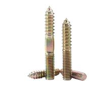 Tornillos de pasador doble punta M6 M8 30-100 mm autorroscantes cabeza for madera a metal Paquete 50(M8x80mm)