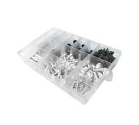 Tornillos De Perno Carenado Personalizados Para Motocicleta, Para VERSYS 650 Para NINJA 300 400 ZX6R Para VULCAN S ZX10R KLX250 Z900 Z800 Aleación CNC(Plata)
