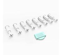 Tornillos de plástico para asiento de entrenamiento SKYROKU, tornillos para silla de baño para niños con escalera de taburete