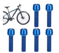 Tornillos de potencia de bicicleta - Pernos elevadores de manillar 23 x 5 mm | Piezas de fijación de acero, material de montaje ligero para ciclismo urbano en carretera ATV, sujetadores seguros