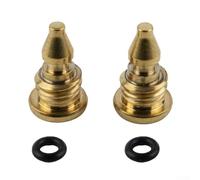 Tornillos de purga de aleación para bicicleta EBT juego de 2 con juntas tóricas para mejorar la fuerza de rendimiento (dorado)