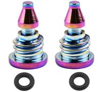 Tornillos De Purga De Bicicleta, Bicicleta Tornillo Orificio Llenado Aceite, Tornillos de Purga de Palanca de Freno de Bicicleta con Junta Tórica Para Bicicleta Magura MT2 MT4 MT5 MT7 MT8 2 Piezas