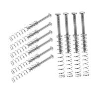 Tornillos de Recogida para Guitarra 10 Piezas Tuercas de Acero Inoxidable | Resortes de Montaje, Ajuste de Precisión, Reducción de Ruido, Uso en Reparación E Interpretación