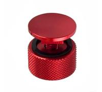 Tornillos de repuesto de aluminio para cascos de soldadura de 3 mm, para capó de fibra de metal, accesorios resistentes para casco de motocicleta, tratamiento de oxidación, 2,5 x 2 cm, color rojo