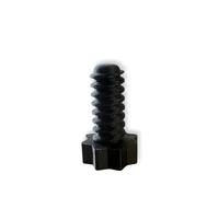 Tornillos de repuesto para muebles de jardín, compatibles con Allibert by Keter - Perno de 8 lados para silla de ratán y muebles de jardín (10, estándar (45 mm))