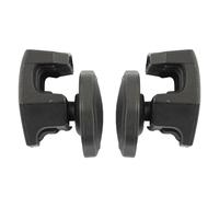 Tornillos de repuesto para visera de fútbol, cierres de clips de casco de liberación rápida, ajuste universal de 8 a 32 hilos, diseño ligero, negro de alta resistencia para fútbol y viseras