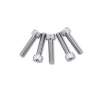 Tornillos de repuesto SHIN YO M4 para espejo final de manillar HIGHSIDER EVO, plata