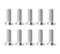 Tornillos de retención de husillo para DAIWA para ZILLION para TATULA para ALPHAS SALAMANDURA Carretes de cebo utilizados en configuración de montaje de rodamientos fijos (10 piezas)