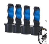 Tornillos de rotor de freno de disco, 4 piezas de repuesto para cargas elevadas, accesorios para pernos de bicicleta y frenos de disco, para entusiastas, profesionales, ciclismo de montaña, ciclismo