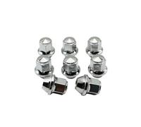 Tornillos de rueda Compatible con Ford para Mustang para Edge Tuercas de rueda Tuercas de rueda plateadas