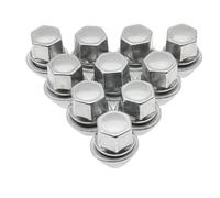 Tornillos de rueda Compatible con Ford para Puma 1997 1998 1999 2000 2001 Tuercas de rueda M12 x 1.5 19 mm perno de orejeta