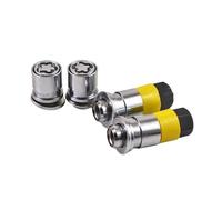 Tornillos de rueda Compatible con Land para Rover para Freelander 1 M14x1.5 Tuercas de seguridad para llantas de aleación de acero