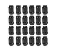 Tornillos de rueda Compatible con Nissan para Navara para NP300 para Patrol Tuercas de rueda negras de 12 x 1,25