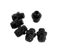 Tornillos de rueda Compatible con Nissan para Xterra 2005 2006 2007 2008 2009 2010 2011 2012 2013 2014 2015 Tuercas hexagonales 21 mm M12x1.25 37 mm(Black)