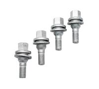 Tornillos de rueda Compatible con Peugeot para 206 307 408 Pernos de rueda Tuercas Tornillos espárragos aleación