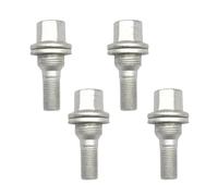 Tornillos de rueda Compatible con PEUGEOT para 206 308 3008 207 CC SW 508 Tuercas y pernos para rueda de coche de 17 mm asiento plano 540567