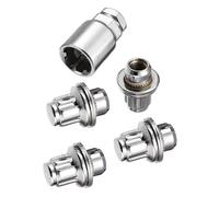 Tornillos de Rueda Compatible Con Toyota Para Avensis Para Verso 2001 2002 2003 2004 2005 2006 2007 2008 2009 5 Piezas M12 X 1.5 Pernos De Rueda Tornillos Para Neumáticos Aleación De Aluminio