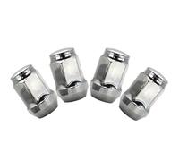 Tornillos de rueda Compatible con Volvo Para 140 1966-1975 Para 164 1968-1974 Tuercas de rueda de acero de 1/2"-20 cromadas